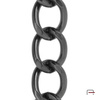 Steel Chain 21x16x3,2 mm black nickel 4101690