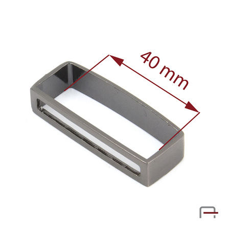 Szlufka 40 mm czarny satynowany 2902691