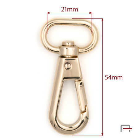Snap Hook 20 mm 3233451