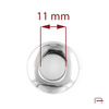 Oczko 11mm nikiel 3906212