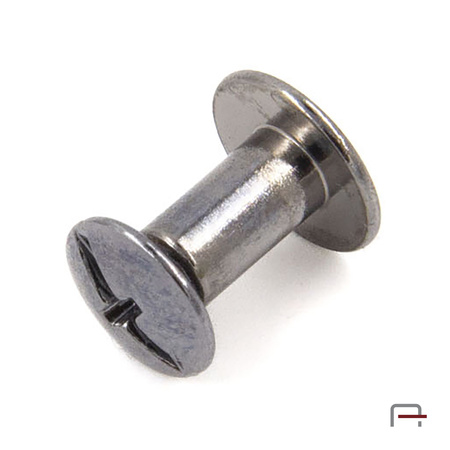 Nit skręcany - śrubka 7 mm czarny 52007900