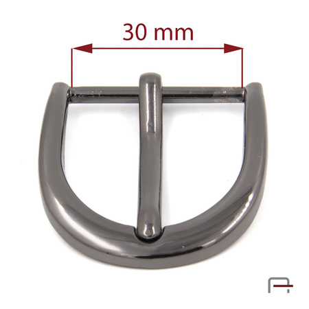 Women's Buckle 30 mm black nickel 1502990