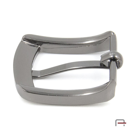 Buckle 25 mm satin gun 1405191