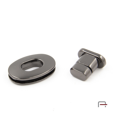 Bag Clasp Black Nickel 3105190