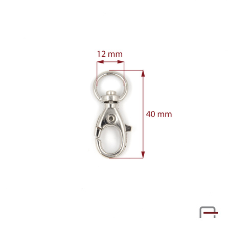 Snap Hook 12 mm 3221510