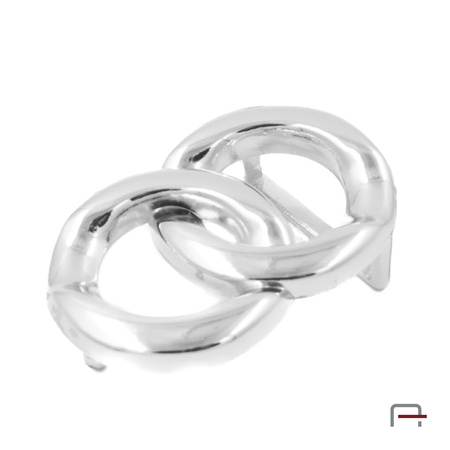 Klamra damska do paska 30 mm nikiel 1506412