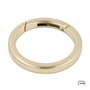 Metal Ring Carabiner 38 mm gold 3711550