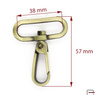 Snap Hook 38 mm 3220121