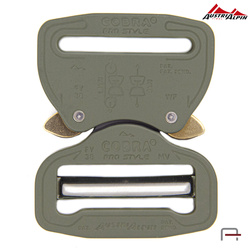 KLAMRA COBRA 38MM GREEN