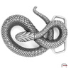 Buckle 40 mm Snake 5141033 (nickel free)