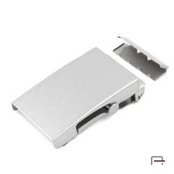 Clamp Belt Buckle 30 mm old silver 2905131