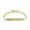 D-ring 32 mm, wire 4 mm gold 35025500