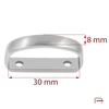 Buckle loop 30 mm satin nickel 1700411