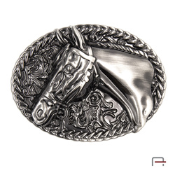 Decorative Buckle 40 mm satin gun 2804391