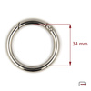 Metal Ring Carabiner 34 mm 3701412