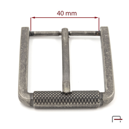 Men's Buckle 40 mm old nickel 2309432