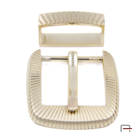 Buckle 30 mm + loop gold 51458540 (nickel free)