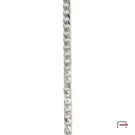 ŁAŃCUCH STALOWY 8x5x1,3 mm nikiel 4100810