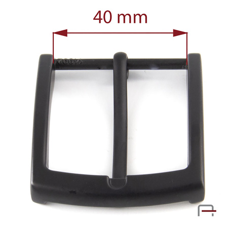 Klamra męska 40 mm czarny mat 2307845