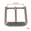 Men's Buckle 40 mm old nickel 2309432