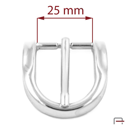 Women's Buckle 25 mm nickel 1404412