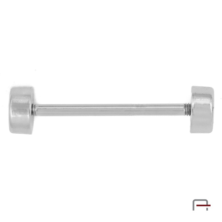 Handbag metal barbells 31 mm nickel 3901312
