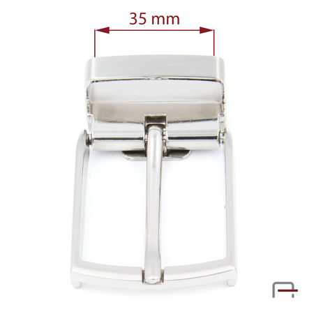 Klamra z przedrostkiem 35 mm nikiel satynowany 2635511