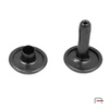 Two-sided Rivet L10/10/12/90 black nickel