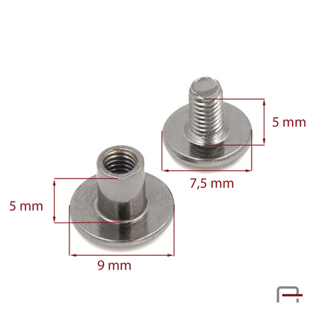 Screw 5 mm gun 52005900
