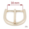 Women's buckle 30 mm gold 1508551