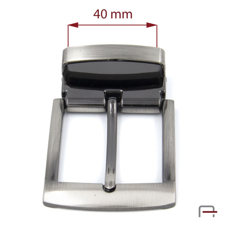 Clip Buckle 40 mm Satin Black Nickel 2661891