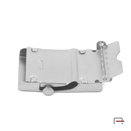 Klamra do taśmy 30 mm stare srebro 2905131