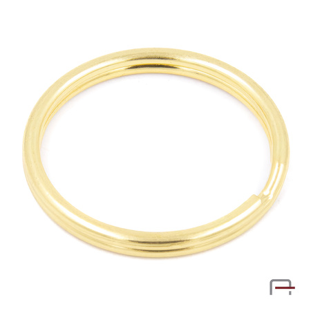 Kółko do kluczy 27,5 mm złoto 42028500