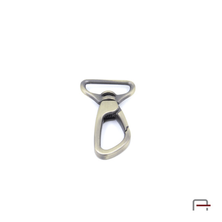 Snap Hook 26 mm satin old brass 3235721