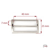 Slide Buckle 40 mm 5301610