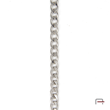 Steel chain 9x6x1,6 mm nickel 4100910
