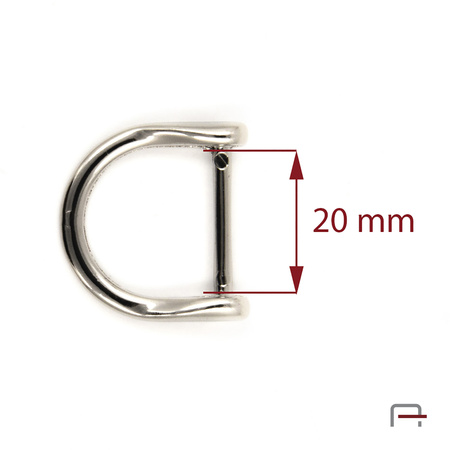 D-ring 20 mm 5300510