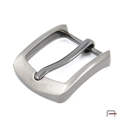 Buckle 25 mm satin gun 1405191