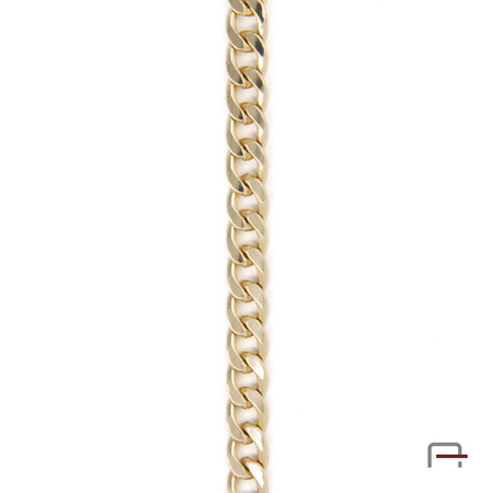 Steel chain 11x8x2 mm gold 4101050