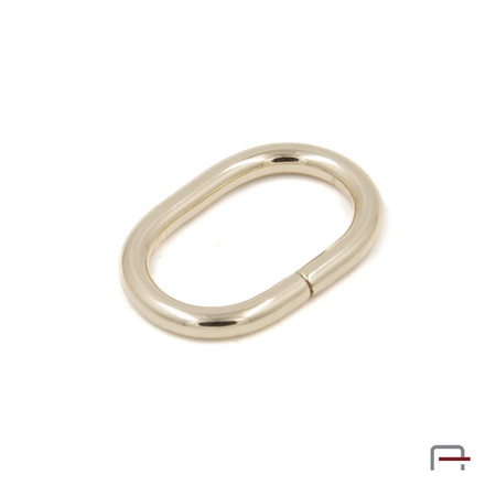 Owal 26 mm, drut 4 mm złoto 35101500
