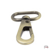 Snap Hook 25 mm satin old brass 3238321