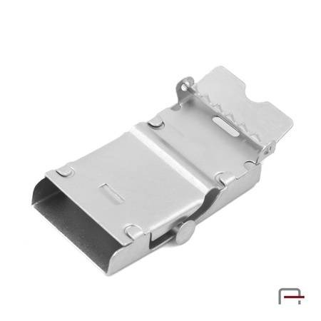 Klamra do taśmy 30 mm stare srebro 2905131