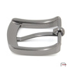 Buckle 25 mm satin gun 1405191