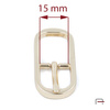 Klamra damska 15 mm złota 1201651