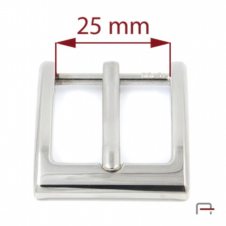 Buckle 25 mm nickel 1405212