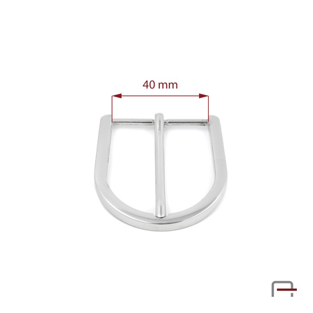 Klamra damska 40 mm nikiel 1606310