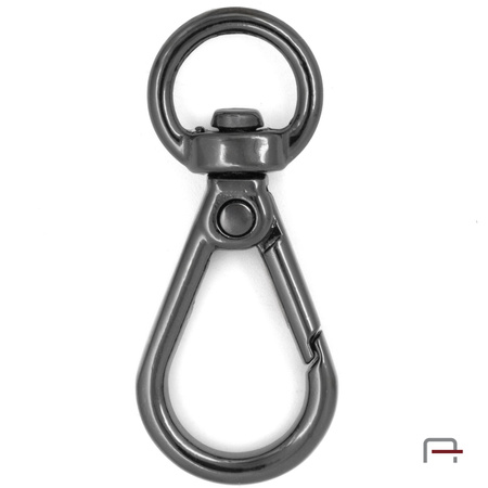 Snap Hook 10 mm black nickiel 3250490
