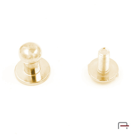 Knopik 6 mm złoto 52102500
