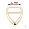Women's Buckle 30 mm gold 1506053