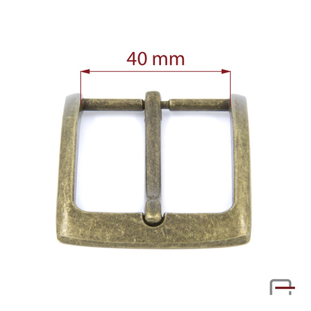 Men's Buckle 40 mm old brass 2300120